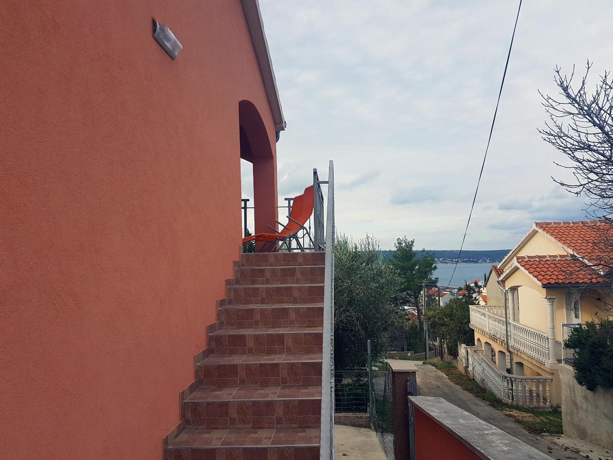 Apartment Dora Gornji Karin Exterior foto